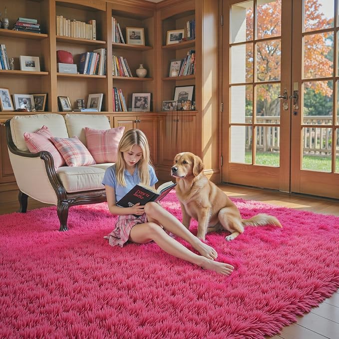 3x5 Rug, Bedside Preppy Dorm Area Rug, College Essentials Small Carpets - Image 6
