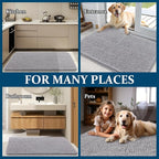 OLANLY Dog Door Mat for Muddy Paws 30x17, Absorbs Moisture and Dirt, Absorbent - Image 8