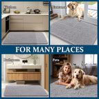 OLANLY Dog Door Mat for Muddy Paws 34x21, Absorbs Moisture and Dirt, Absorbent - Image 8