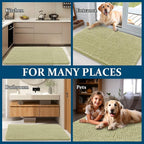 OLANLY Dog Door Mat for Muddy Paws 54x32, Absorbs Moisture and Dirt, Absorbent - Image 8