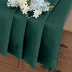 Green Window Sheer Curtains 45 Inches Length, Voile Short Curtains - Image 8