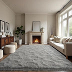LOCHAS Ultra Soft Indoor Modern Area Rugs Fluffy Living Room Carpets - Image 4