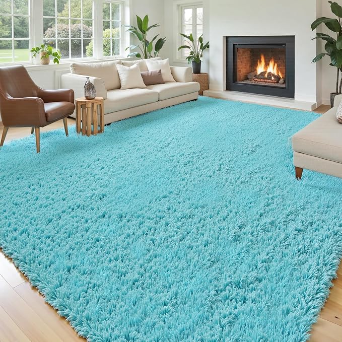 8x10 Area Rugs for Living Room Bedroom, Large Area Rug Shaggy Carpet Soft Plush - Image 2