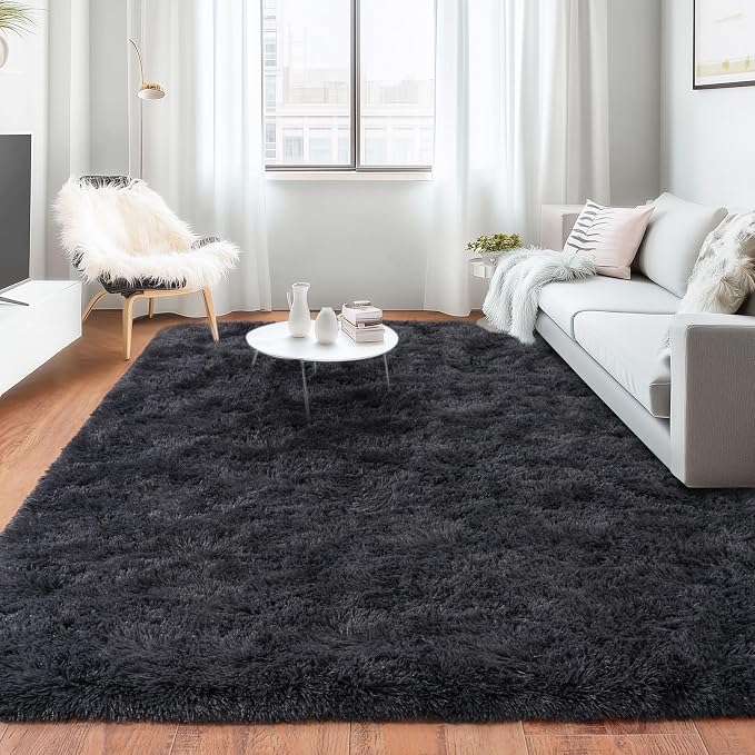 Rugs for Living Room 5x7, Soft Shaggy Modern Shag Area Rug for Bedroom - Image 6