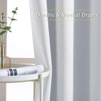 NICETOWN Room Darkening Privacy Doorway Curtains - Image 5