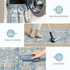 Madane Hallway Runner Rug 2x12, Extra Long Washable Runner Rugs - Image 4