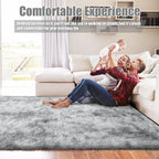 9x12 Fluffy Area Rugs for Living Room, Large Fuzzy Shag Area Rug for Bedroom - Image 6