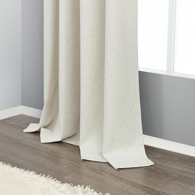 100 Percent Blackout Sliding Glass Door Curtains 120 Inches Long 2 Panels 10 - Image 8