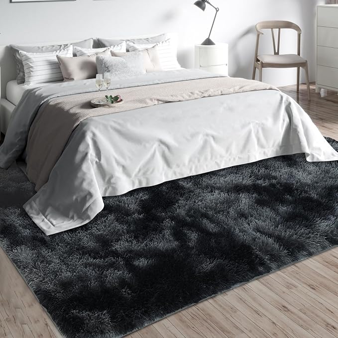 Shag Area Rugs for Bedroom Living Room, 4X6 Ultra Soft Fluffy Area Rugs for Dorm - Image 8