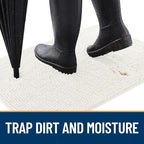 OLANLY Dog Door Mat for Muddy Paws 40x32, Absorbs Moisture and Dirt, Absorbent - Image 2