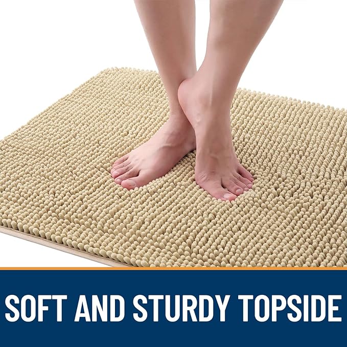 OLANLY Dog Door Mat for Muddy Paws 32x20, Absorbs Moisture and Dirt, Absorbent - Image 4