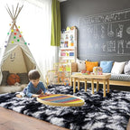 Pionblank Large Area Rug for Living Room 10x14, Fuzzy Modern Shag Rug, Fluffy - Image 4