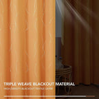 Deconovo Blackout Curtains for Home Decoration, 72 Inch Length - Image 5