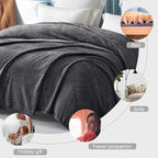 Exclusivo Mezcla Fleece Queen Size Blanket - Image 3