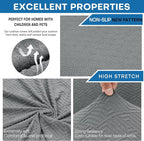 XINEAGE 2026 New 4 Pieces Couch Covers - Image 2