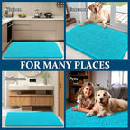 OLANLY Dog Door Mat for Muddy Paws 59x20, Absorbs Moisture and Dirt, Absorbent - Image 8