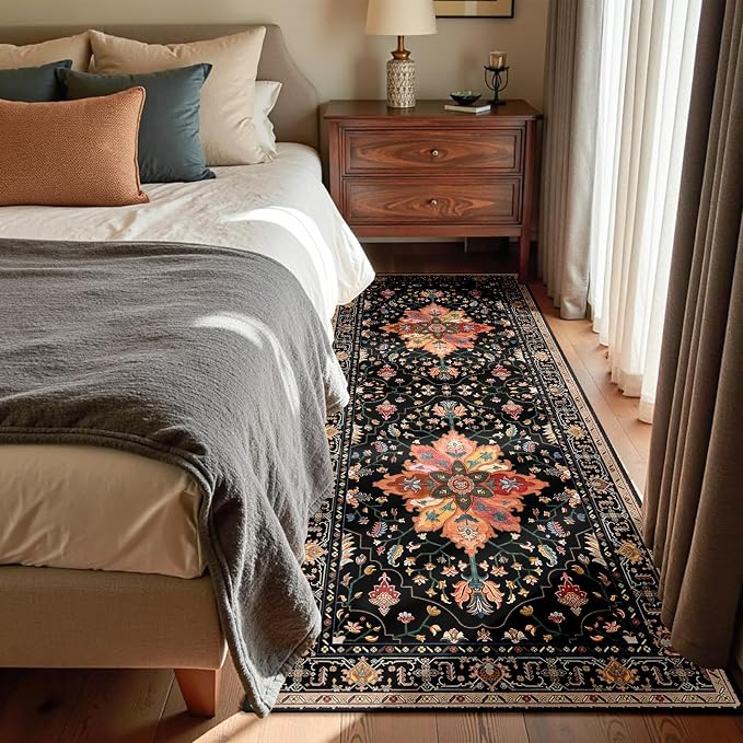 Area Rugs 3'x8' Runner Rug Non Slip Washable - Image 2