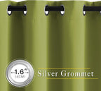 NICETOWN Room Darkening Curtain Panel Grommet - Image 2
