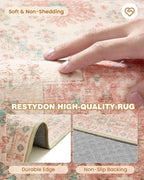 Runner Rug 2x10, Ultra-Thin Kitchen Rugs Non Slip Washable Rugs - Image 7