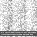 DriftAway Julia Watercolor Blooming Flower Floral Lined Thermal Insulated - Image 2