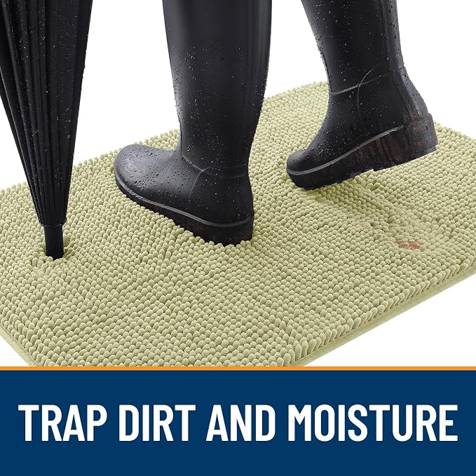 OLANLY Dog Door Mat for Muddy Paws 45x27, Absorbs Moisture and Dirt, Absorbent - Image 2