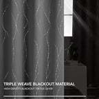 Deconovo Blackout Curtain for Bedroom, 52 x 95 Inch, Thermal Insulated - Image 8
