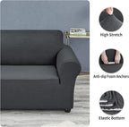 Joccun Stretch Loveseat Couch Cover Slipcover, 1-Piece Sofa Cover - Image 5