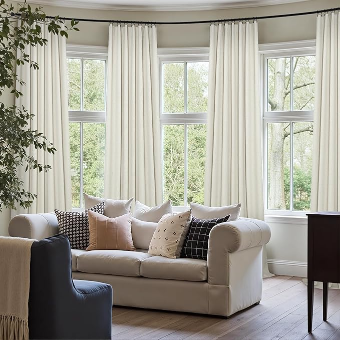 Pitalk Extra Wide Curtains 60 Inches Wide - Image 7