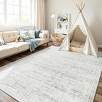 5x8 Area Rugs Washable Rug: Anti-Skid Abstract Modern Living Room Rug Soft Thin - Image 9
