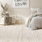 Nakagishi 6X9 Area Rugs Living Room: Washable Large Vintage Rug Neutral - Image 7