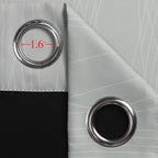 Estelar Textiler Ombre Blackout Curtains 102 Inches Long 2 Panels Set, Full - Image 7