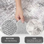 IOHOUZE Abstract Area Rugs 9x12 Ft Washable Large Rugs - Image 6