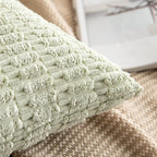 MIULEE Pack of 2 Spring Corduroy Decorative Throw Pillow Covers 20x20 Inch Soft - Image 3