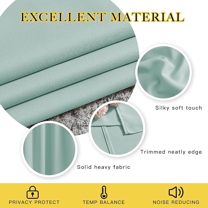 NICETOWN Blackout Curtains for Bedroom - Image 4