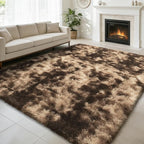 Shag Area Rug for Bedroom 5x8, Fluffy Area Rugs for Living Room, Soft Fuzzy Rug by yulidayang