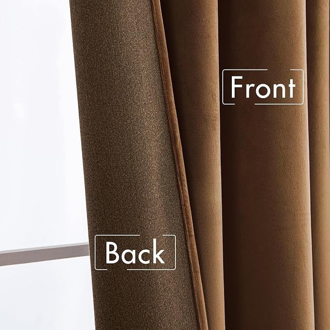 MIULEE Velvet Curtains 90 inches - Image 6