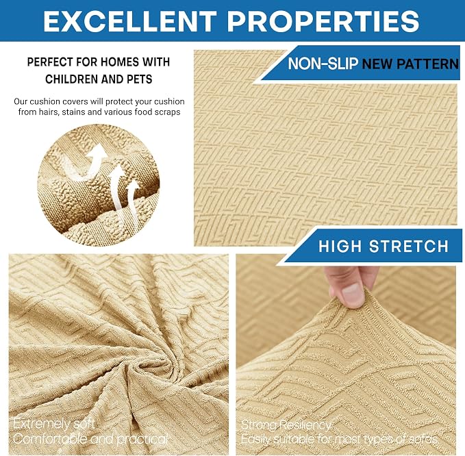 XINEAGE 2026 New 4 Pieces Couch Covers - Image 2