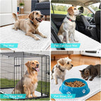 OLANLY Dog Door Mat for Muddy Paws 40x24, Absorbs Moisture and Dirt, Absorbent - Image 7