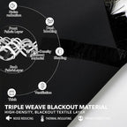 Deconovo Short Blackout Curtains - Image 3