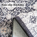 Washable 3x7 Entryway Runner Rug: Farmhouse Wide Kitchen Rug Soft Water - Image 5
