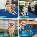 OLANLY Dog Door Mat for Muddy Paws 44x24, Absorbs Moisture and Dirt, Absorbent - Image 7