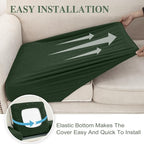 Couch Cushion Cover Seat Cushion Cover Stretch Armchair Cover Separate - Image 5