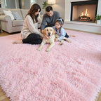 Rugs for Living Room 8x10, Alfombras para Salas Fluffy Shag Large Fuzzy Plush - Image 4