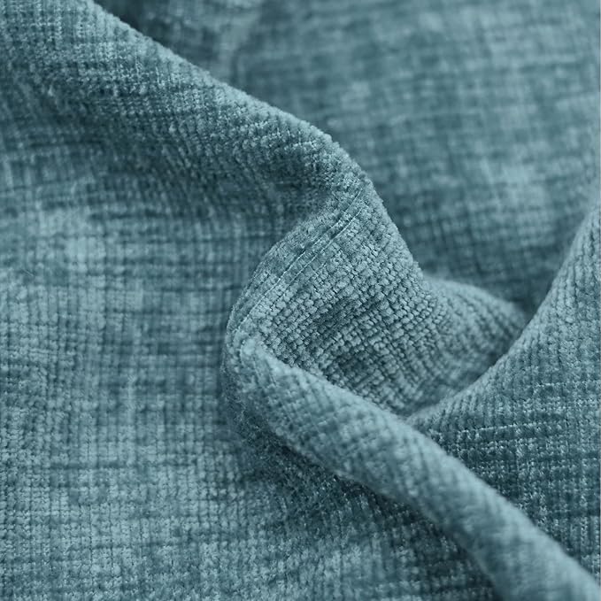 CaliTime Throw Pillow Covers Decorative 20 X 20 Inches Pack of 2 Cozy Chenille - Image 2
