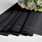 Lecloud Black Sheer Curtains 84 Inches Long 2 Panels, Solid Voile Light - Image 8