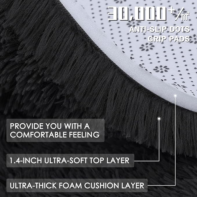 OLANLY 7x12 Machine Washable Large Area Rugs - Image 8