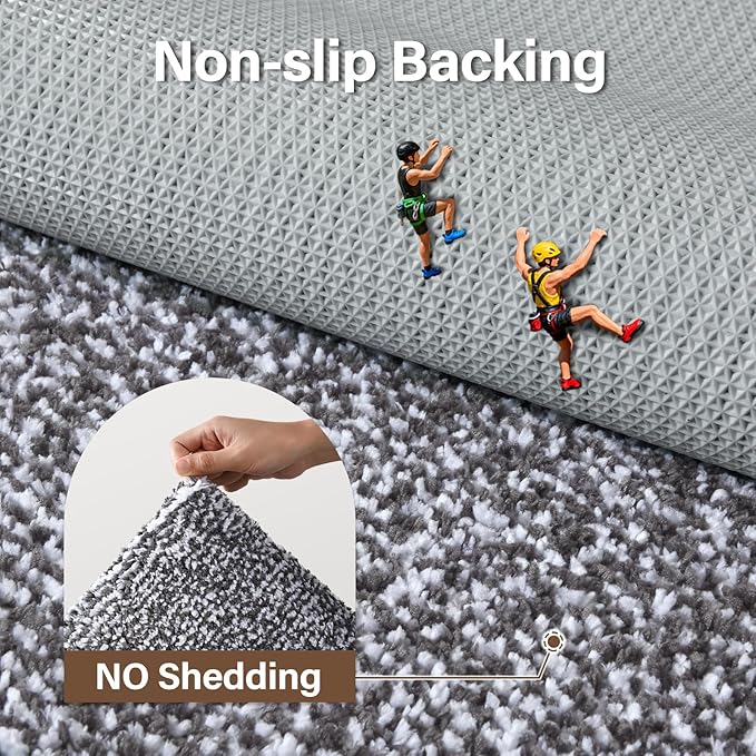 48x32 Large Bathroom Rugs Washable Non Slip, Soft Absorbent Quick Dry Mats - Image 6