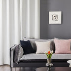 Deconovo White Curtains, Room Darkening Curtain, Thermal Insulated Soundproof - Image 3