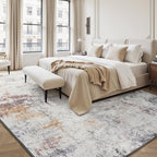 Rugflix 8x10 Area Rugs for Living Room, Washable Large Rug Stain-Resistant Low - Image 2