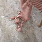 Goolela Faux Sheepskin Fur Rug 4x6 Fluffy Fuzzy Furry Carpet White - Image 7